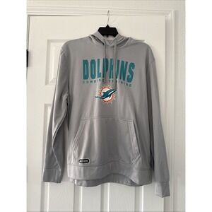 New Era MIAMI DOLPHINS GREY HOODIE Men's XL Team Apparel